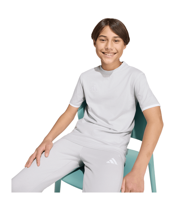 adidas Entrada 26 Trainingsshirt Kids Grau - grau