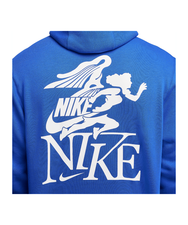 Nike Club Hoody Blau F480 - blau