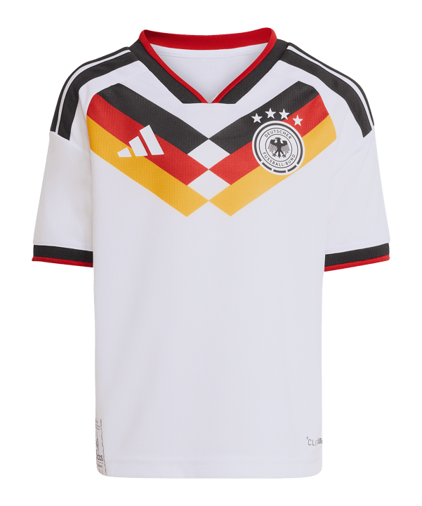 adidas DFB Deutschland Trikot Set Home WM 2026 Kids Weiß - weiss