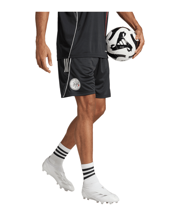 adidas Ajax Amsterdam Training Short Schwarz - schwarz