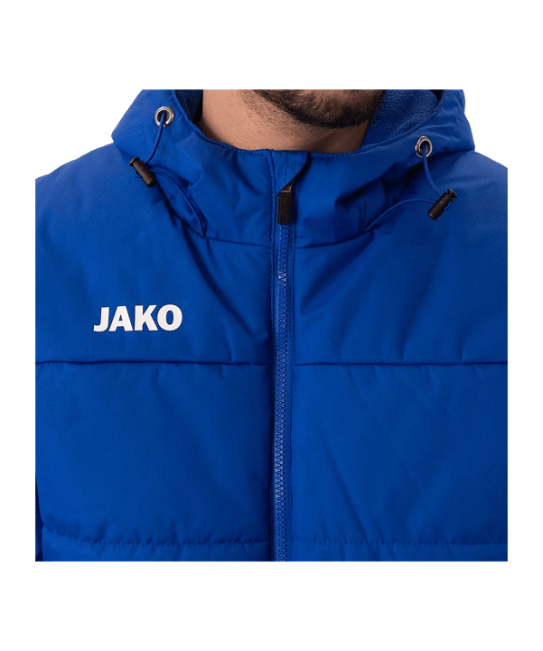 JAKO Veste à capuche Bleu C400 - bleu