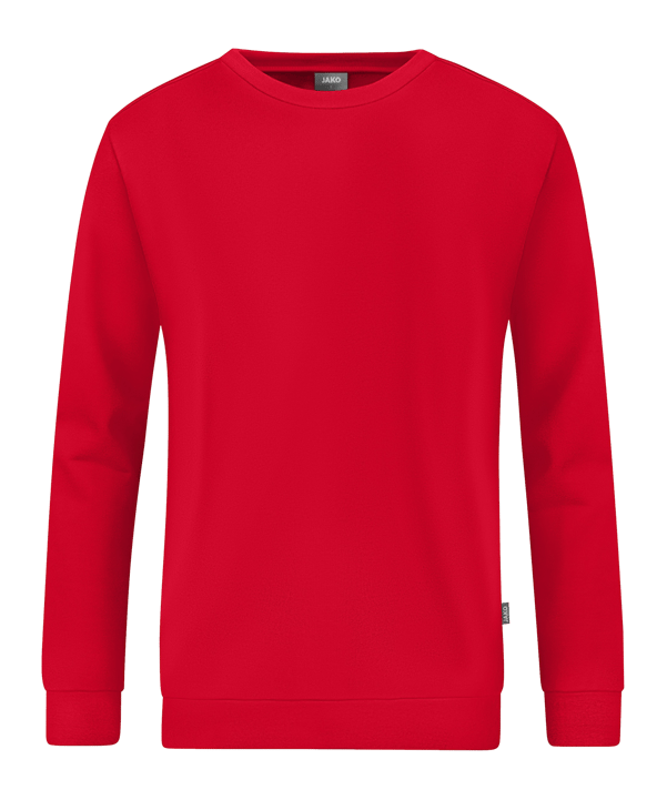 JAKO Organic Sweatshirt Rot F100 - rot