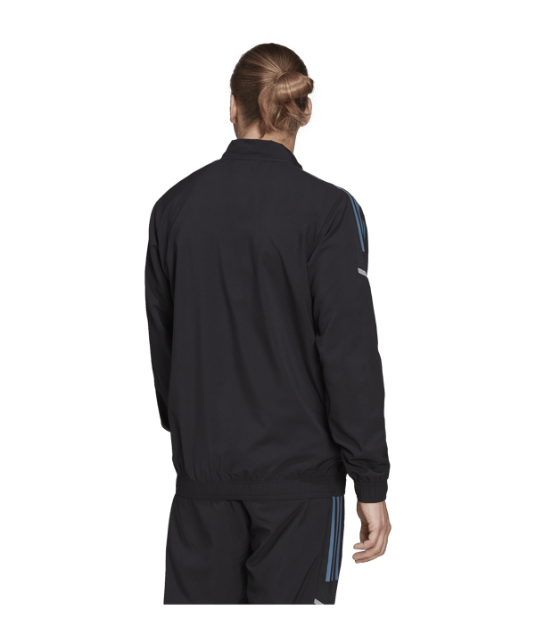 adidas All Blacks Rugby Presentation Jacke Schwarz - schwarz