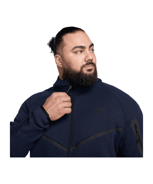 Nike Tech Fleece Hoody Blau F451 - blau
