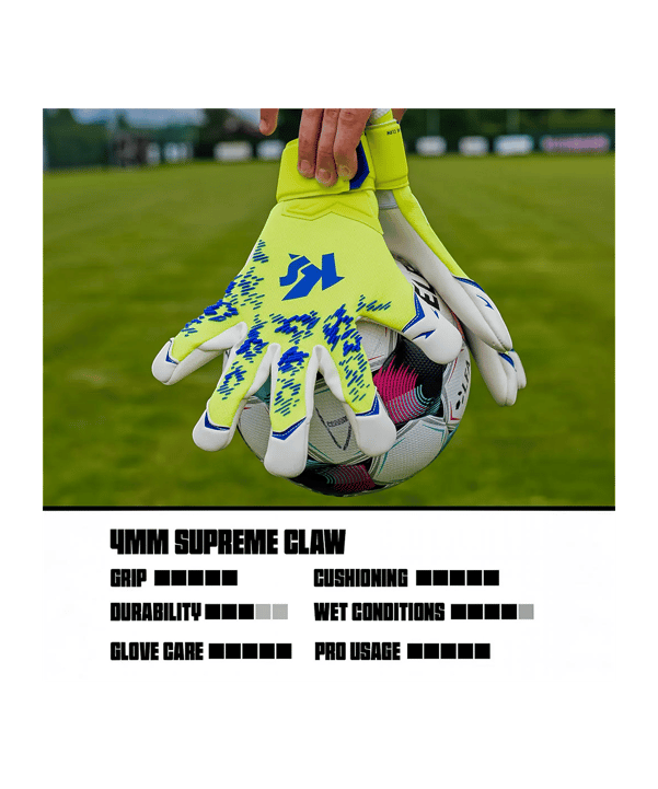 KEEPERsport Champ Elite Power Guanti da portiere Giallo - giallo