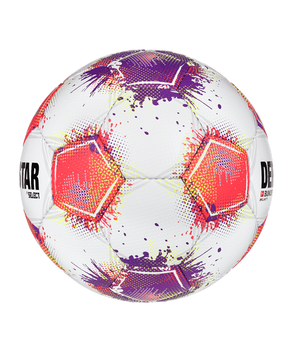Derbystar Bundesliga Brillant TT v25 Trainingsball Weiß - weiss