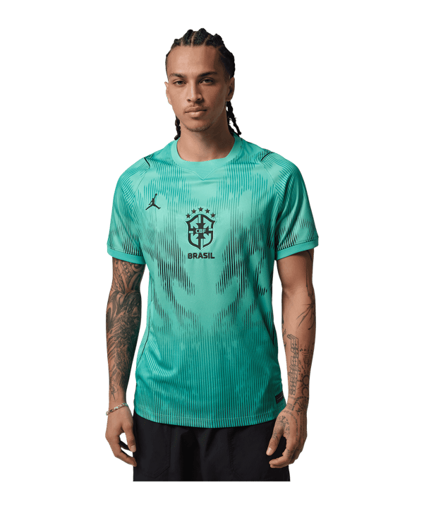 Nike CBF Brasilien Torwarttrikot WM 2026 Grün F369 - gruen