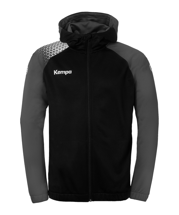 Kempa Kapuzenjacke Schwarz F11 - schwarz