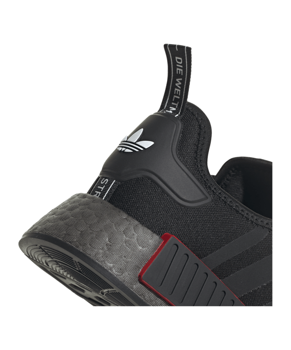 adidas Originals NMD R1 Schwarz Rot - schwarz