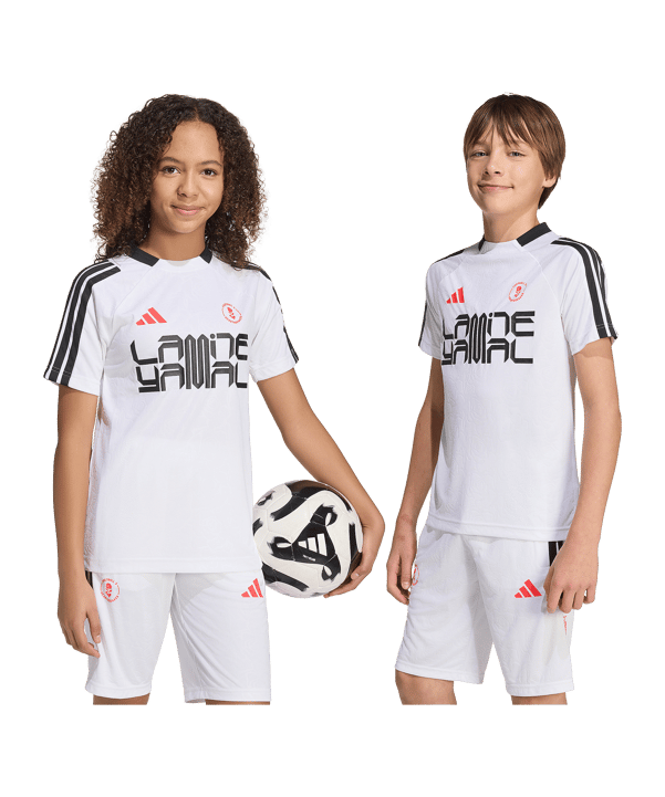 adidas Originals Lamine Yamal Trainingsshirt Kids Weiß - weiss