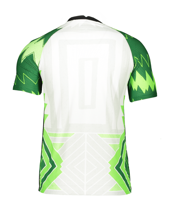 Nike Nigeria Auth. Trikot Home Weiss F100 - weiss