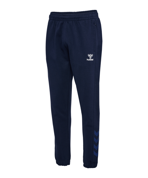 Hummel TRAVEL Jogginghose Blau F7026 - blau