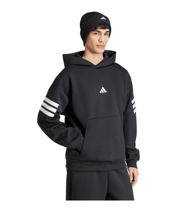 adidas Future Icon Hoody Schwarz - schwarz