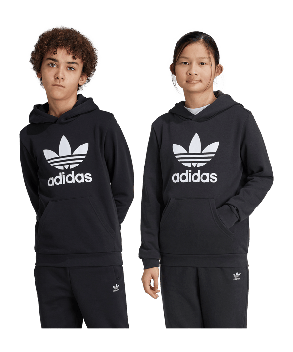 adidas Originals Hoody Kids Zwart - zwart