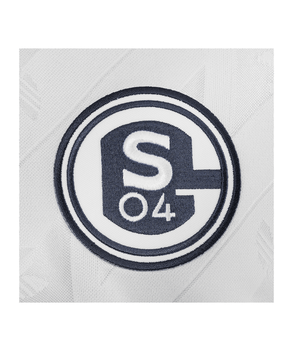 adidas Originals FC Schalke 04 Manica Lunga Bianco - bianco