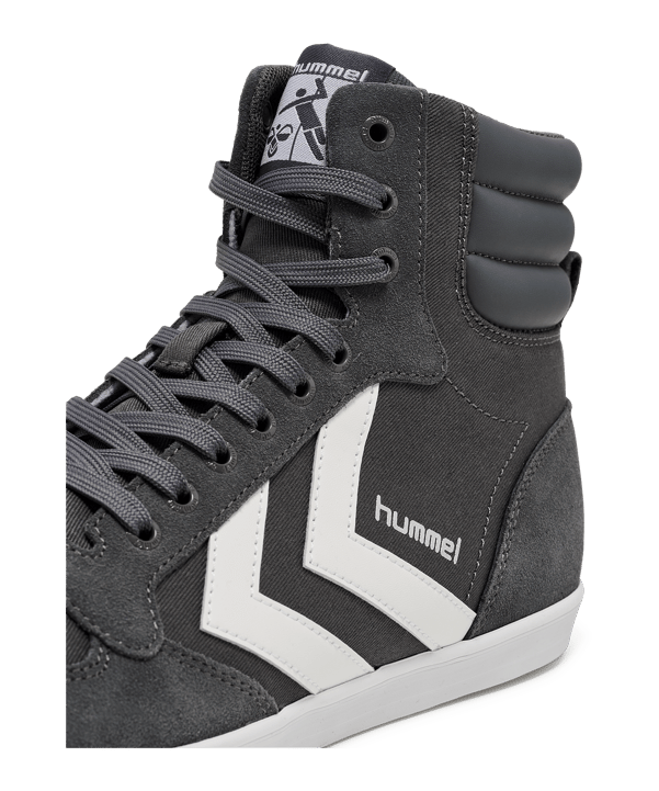 Hummel Slimmer Stadil High Sneaker Grau F2651 - grau