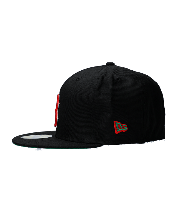New Era Boston Red Sox Christmas 1967 Cap Schwarz - schwarz