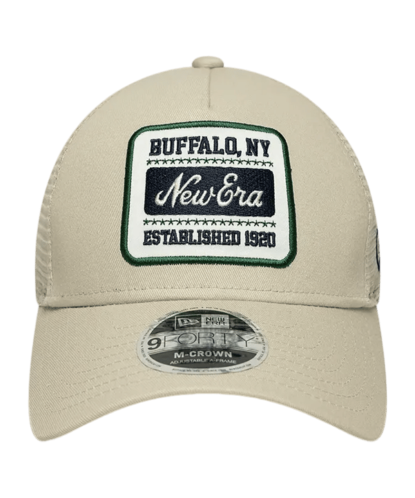 New Era Multi Patch 9Forty Mc Af Newera Capuchon Beige - beige