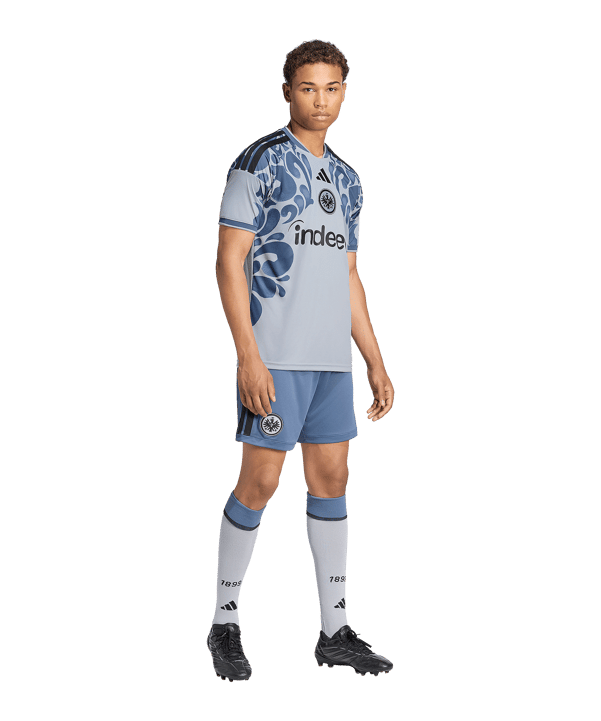 adidas Eintracht Frankfurt Maglietta 3rd 2026/2027 Grigio - grigio