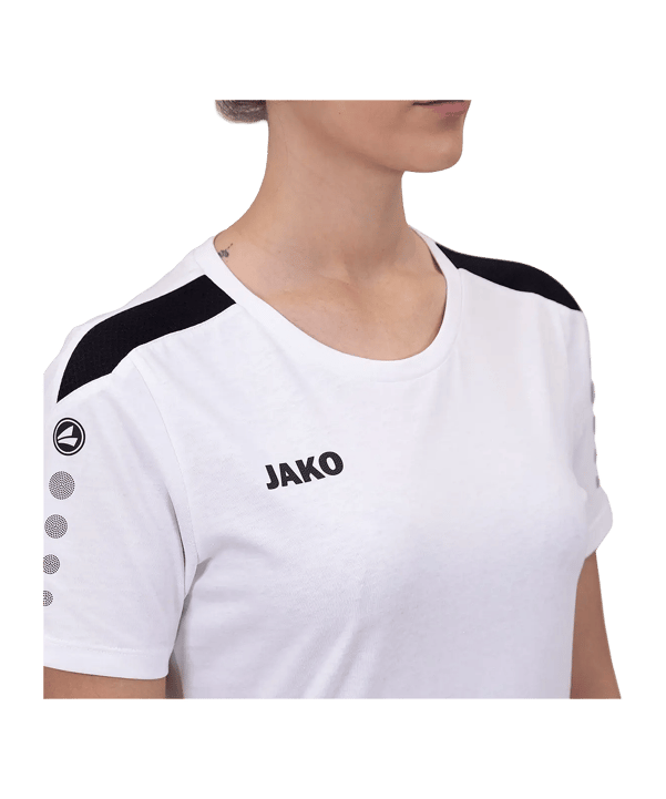 JAKO Power T-shirt Dames Wit K6123 - wit