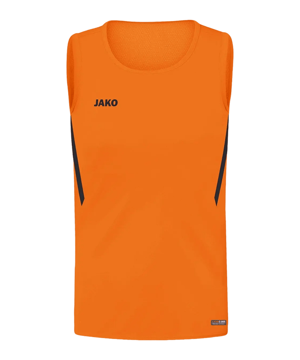JAKO Challenge Tanktop Kids Orange Schwarz F351 - orange