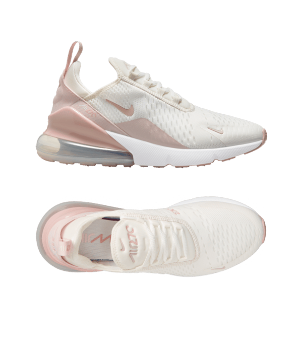 Nike Air Max 270 ESS Damen Weiss Pink F100 - weiss