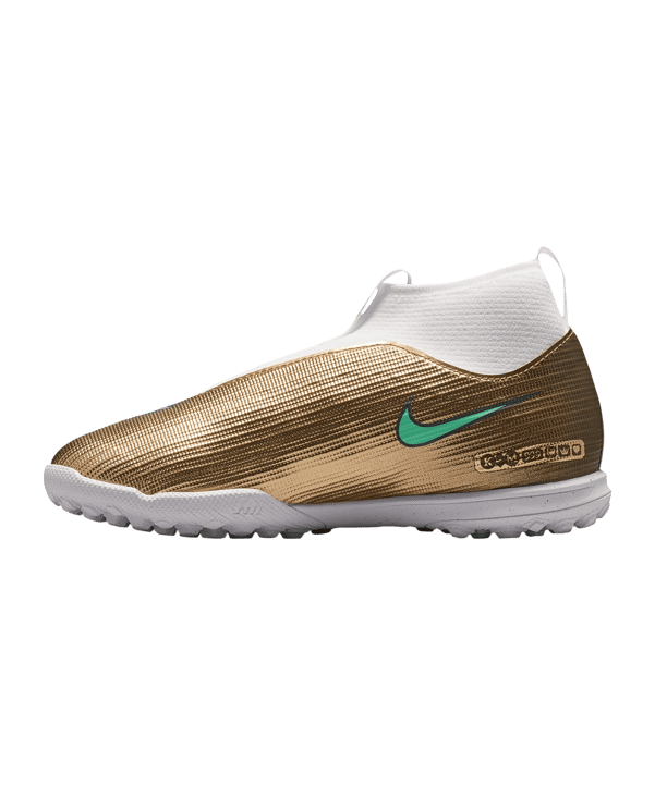 Nike Jr Air Zoom Mercurial Superfly XI Academy TF Kylian Mbappe Kids Gold F701 - gold