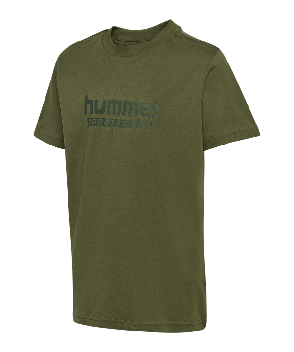 Hummel Base T-Shirt Kids Grün F6603 - gruen