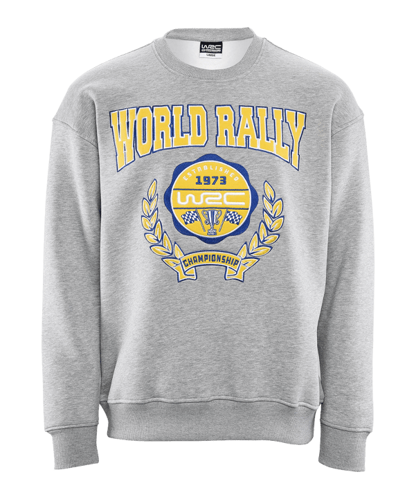 WRC College Oversized Sweatshirt Grau - grau