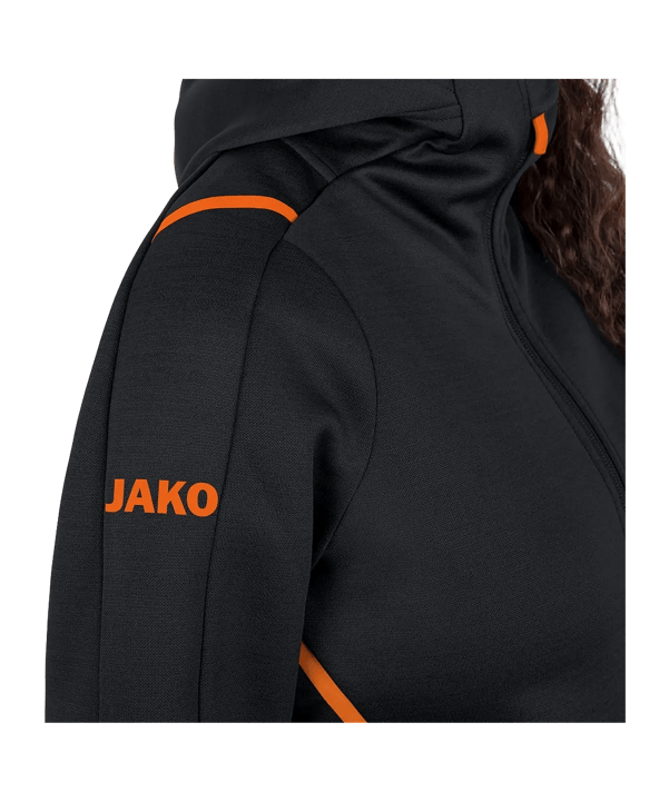 JAKO Jas met capuchon Zwart K506 - zwart