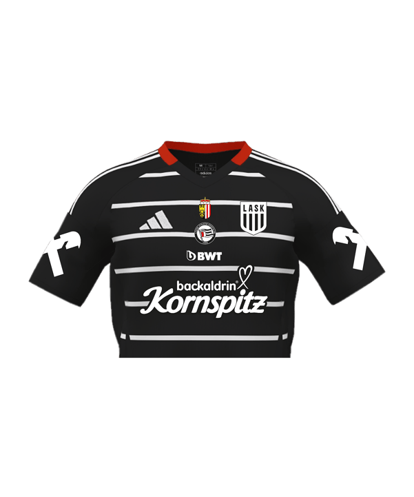 adidas LASK Trikot Away 2024/2025 Schwarz - schwarz