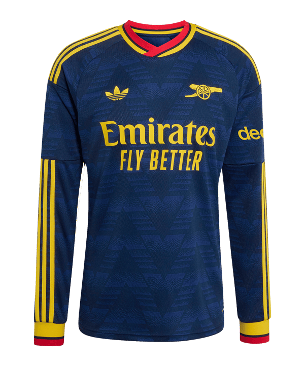 adidas FC Arsenal London Trikot Langarm Away 2026/2027 Blau
