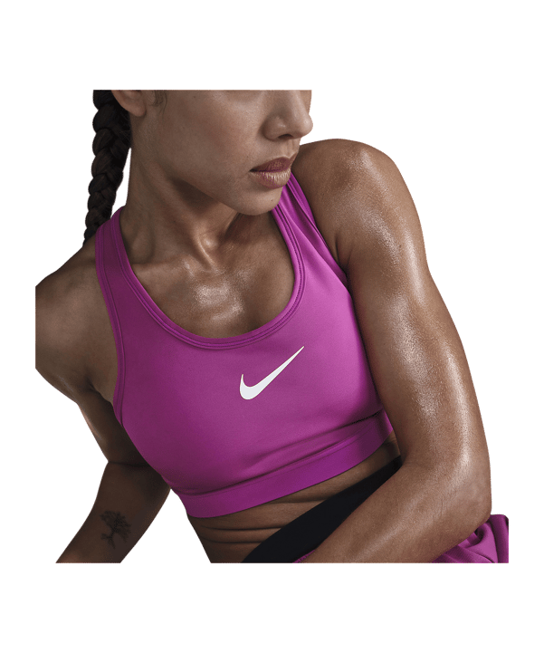 Nike Swoosh Sport-BH Damen Lila F518 - lila