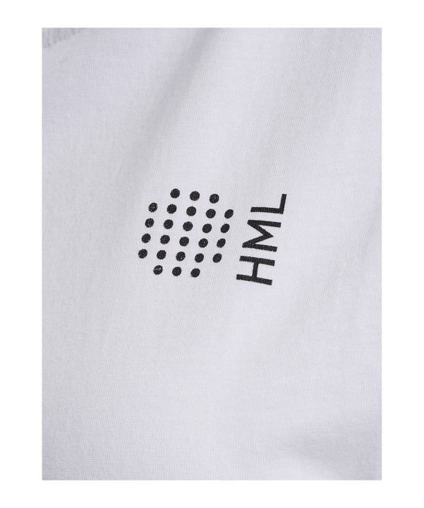 Hummel Court Cotton T-Shirt Damen Weiss F9001 - weiss