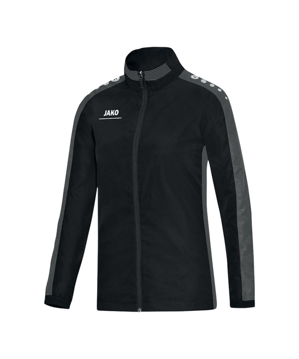 JAKO Striker Präsentationsjacke Damen Schwarz F08 - schwarz