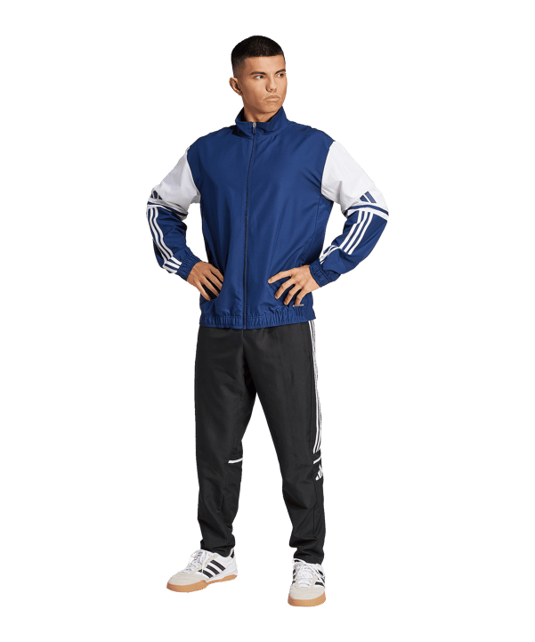 adidas Squadra 25 Präsentationsjacke Blau - blau
