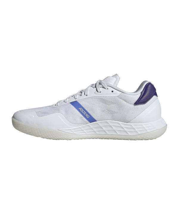 adidas Adizero Fastcourt Weiss Blau - weiss