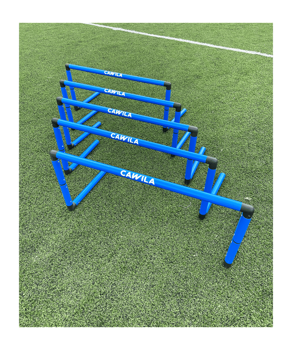 Cawila Trainingshürden Stand-Up 5er | 40cm Blau - blau