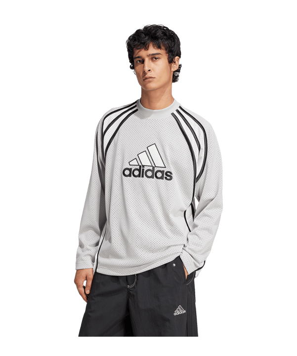 adidas Originals Warm Up Sweatshirt Grau - grau