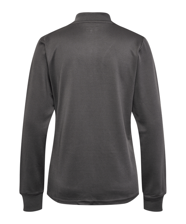 Hummel Staltic Poly Half Zip Sweatshirt Damen Grau F1025 - grau