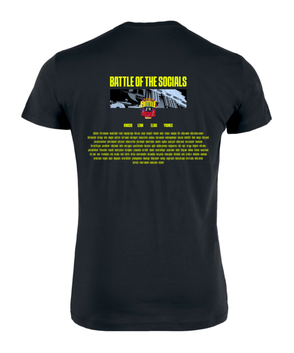 Battle of the Socials T-Shirt "BOTS" Schwarz - schwarz
