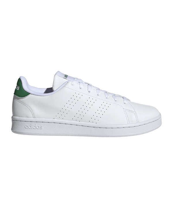 adidas Advantage Weiss Grün - weiss