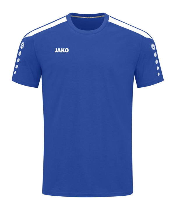JAKO Power T-Shirt Damen Blau Weiss F400 - blau