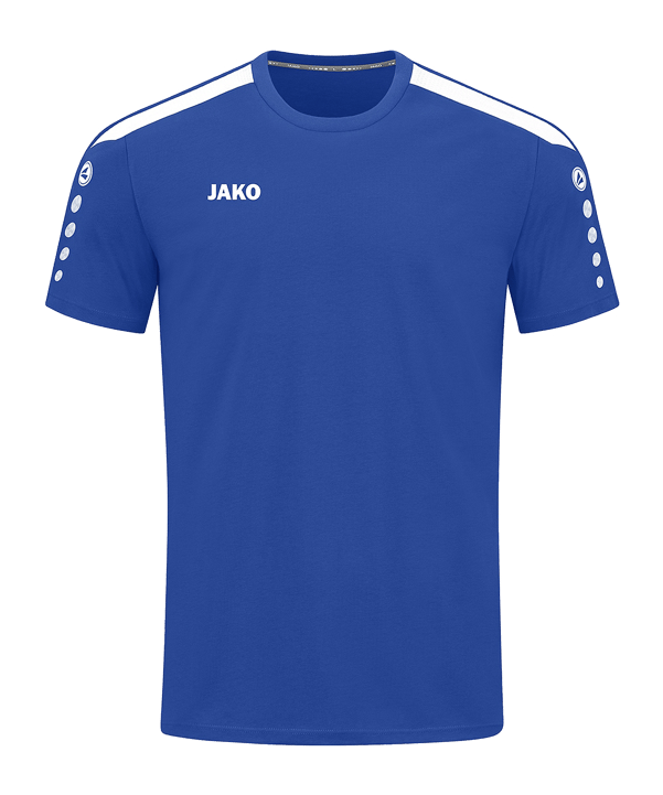 JAKO Power T-Shirt Damen Blau Weiss F400