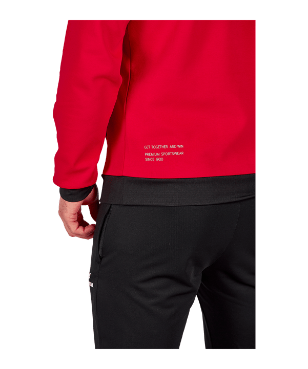 Erima Change by Hoody Rot Schwarz - rot