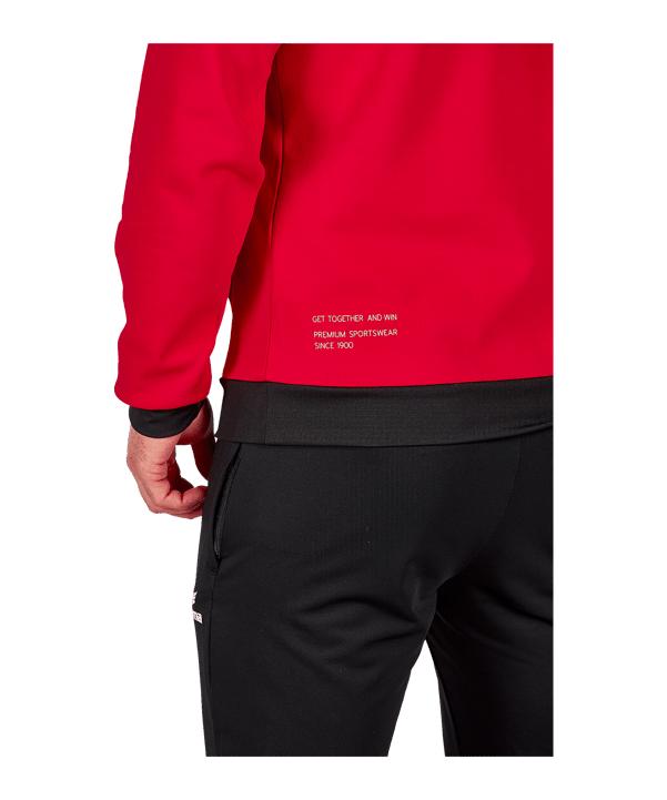 Erima Change by Hoody Rot Schwarz - rot
