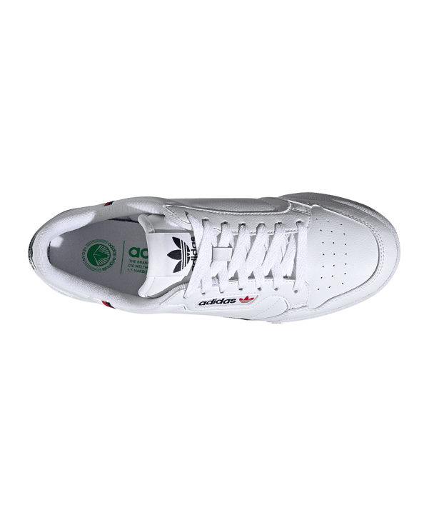 adidas Originals Continental 80 Vegan Weiss - weiss