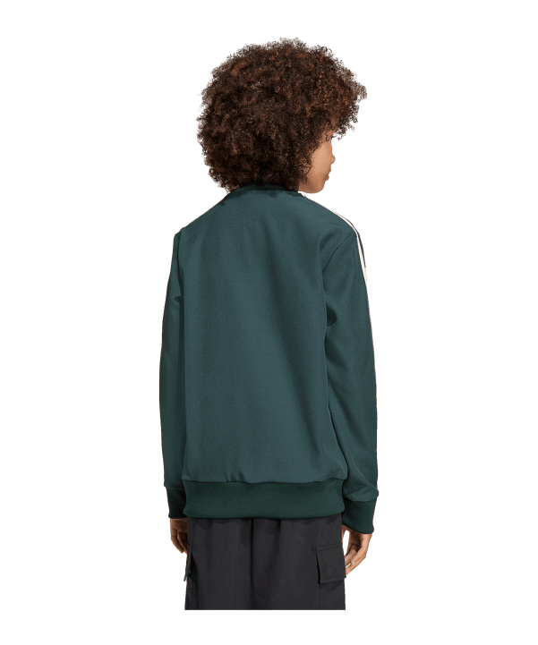 adidas Juventus Turin Icon Track Sweatshirt Kids Grün - gruen