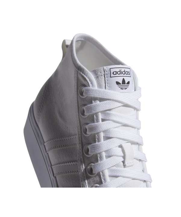 adidas Originals Nizza Plattform Mid Damen Weiss - weiss