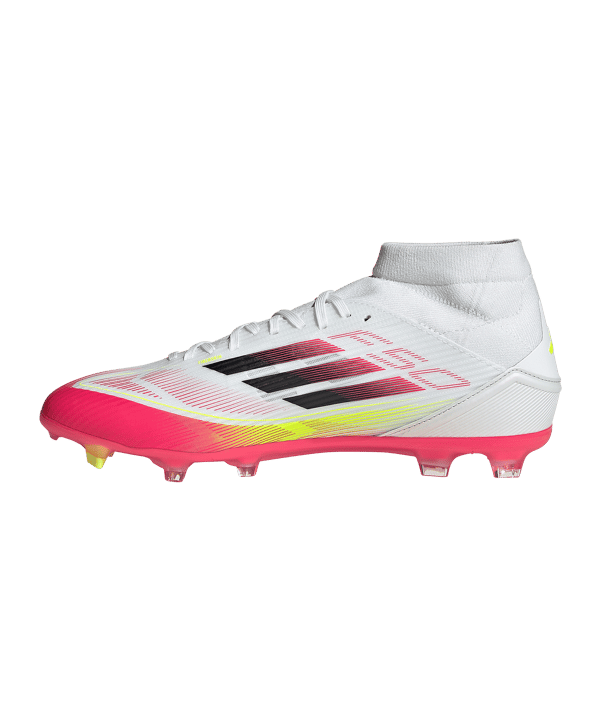 adidas F50 League Mid FG Pure Victory Weiss - weiss